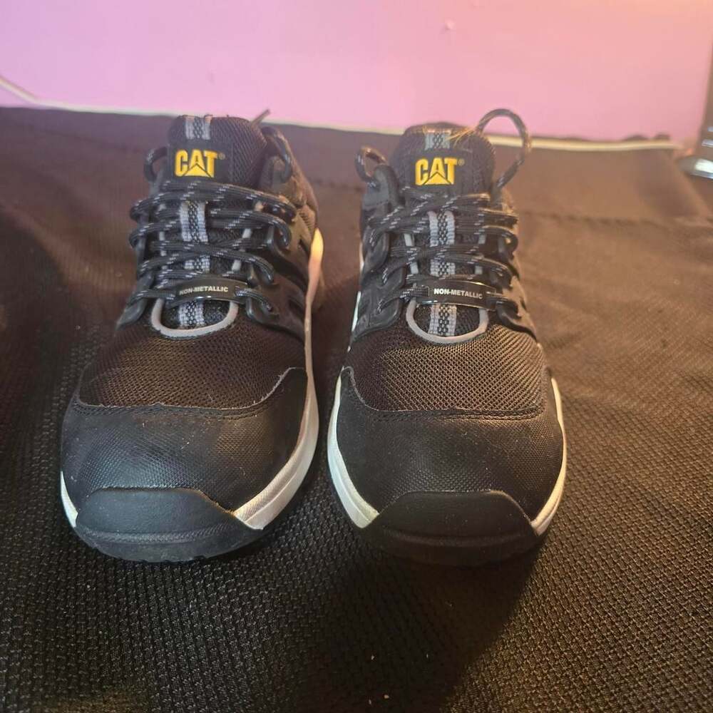 CAT Streamline 2.0 Composite Toe Work Shoes USA 8 Black